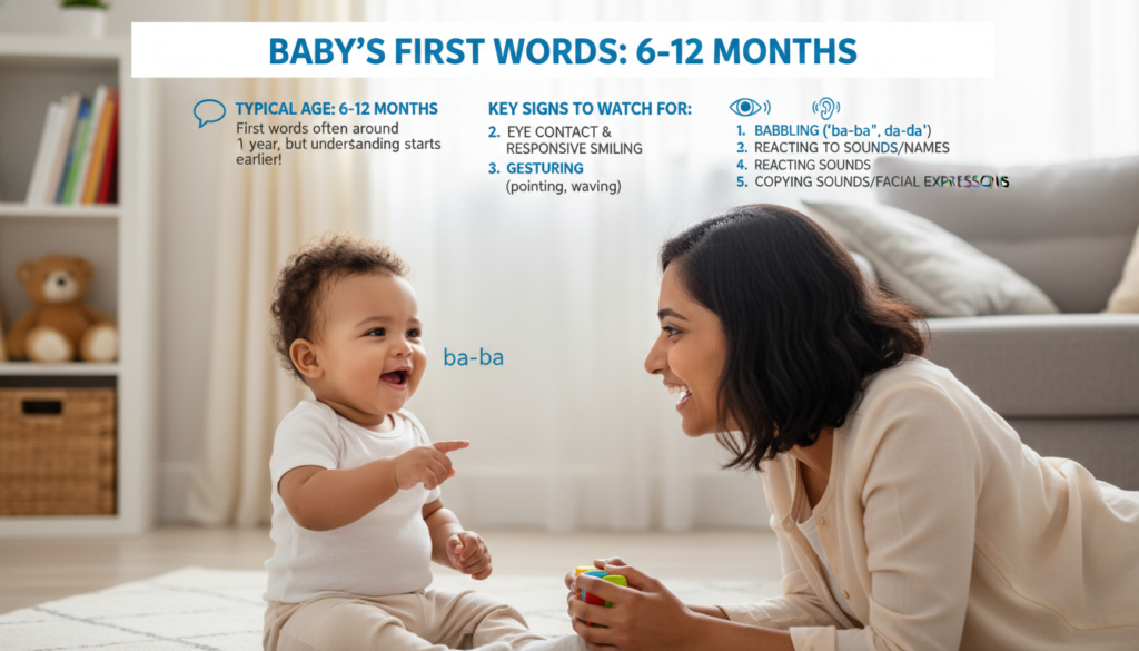 découvrez à quel âge bébé commence à parler et quels sont les signes clés à observer pour suivre son développement du langage.